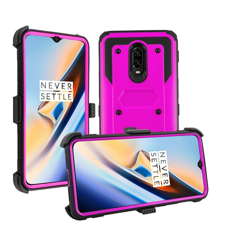 Goldcherry For OnePlus 6T Case,Heavy-Duty Shockproof Full Body