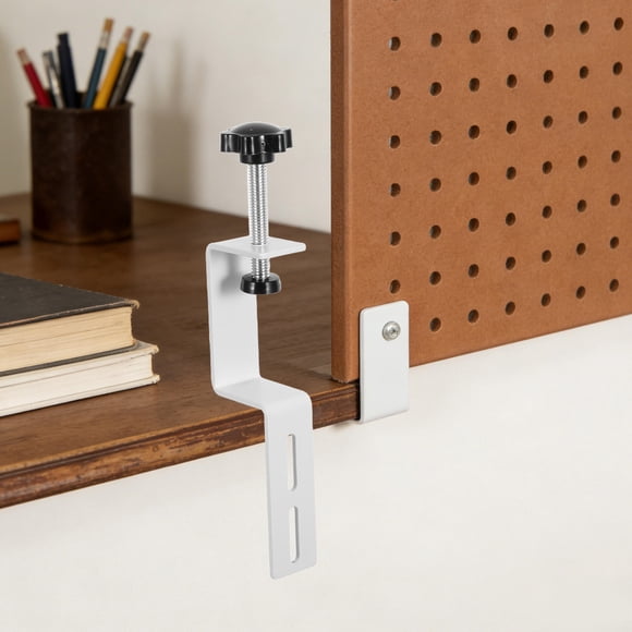 UPOUART Soporte De Con Abrazadera Para Pegboard Con Montaje Ajustable Y Alta Estabilidad