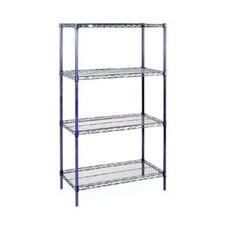 

Nexel Industries 21248Z 21 x 24 x 86 in. Electroplating Starter Shelf Unit Poly-Z-Brite