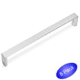 thumbnail image 1 of 5 Pack - Cosmas 3133-160SN Satin Nickel Contemporary Cabinet Hardware Handle Pull - 6-5/16" Inch (160mm) Hole Centers, 1 of 1
