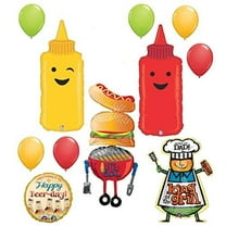 Fathers Day Dads Birthday Party Supplies BBQ Balloon decorations