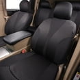 thumbnail image 4 of Flying Banner Universal Full Set Washable Car Seat Covers for Car Truck SUV Van Solid Black, 4 of 9