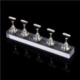 thumbnail image 3 of Vogacara Soporte de práctica de arte de uñas para principiantes, herramientas de práctica simples, estante de exhibición, estante de Juegos de manicura Plata, 3 of 6