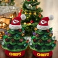 thumbnail image 3 of Kansas City Chiefs 2-Pack 4" Ceramic LED Christmas Tree Set, 3 of 3