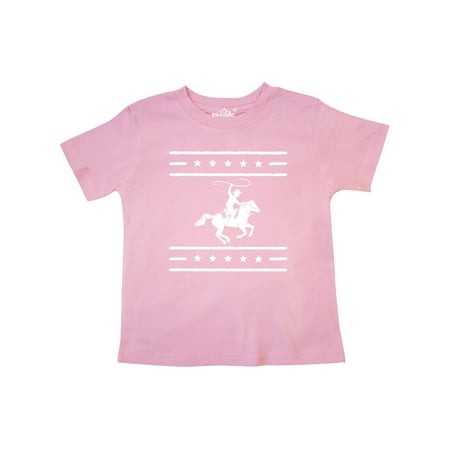 

Inktastic Cowboy Silhouette Team Roping Rodeo Gift Toddler Boy or Toddler Girl T-Shirt