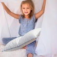 thumbnail image 2 of Clearance! BABY Toddler Pillow (1-Pack): Includes 100% Cotton Pillow + White Viscose Cover (97% Viscose, 3% Spandex) - Small Size for Kids and Travel, 2 of 7