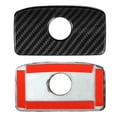 thumbnail image 1 of Cubierta embellecedora para guante de coche ANGGREK Textura de Fibra de carbono Jaguar XE XF F Pace f ritmo X761 16-19, 1 of 8