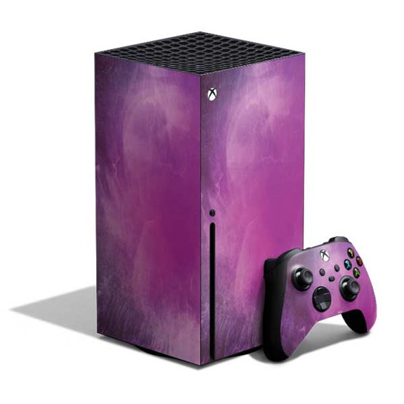 Skinit Marble Purple Space Marble Xbox Series X Bundle Skin