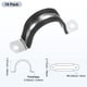 thumbnail image 3 of Uxcell 20-Pack Abrazaderas de Cable, Abrazadera de Goma Acolchada de Acero Inoxidable de 1/4 Pulgada en Forma de R para Tubo/Cable/Tubería, 3 of 7