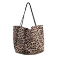 thumbnail image 1 of Bolso de mano TUNC vintage con estampado de leopardo, 1 of 3