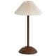 thumbnail image 1 of Lámpara de mesa inalámbrica, pantalla de tela, lámpara de escritorio LED portátil recargable para dormitorio, 1 of 8