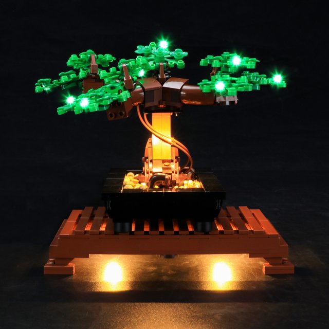 YEABRICKS LED Lighting Kit Compatible with Legos Bonsai Tree 10281