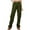 Green, variant on Ripped Jeans Womens Baggy High Waist Stretch Cargo Pants Women Baggy Multiple Pockets Relaxed Fitting Straight Wide Leg Pants S-45 Black M