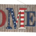 thumbnail image 2 of Metal/Wooden Patriotic HOME Wall Decor, 2 of 6