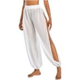 thumbnail image 2 of Lilgiuy Fashion Women Solid Casual Summer Loose Ladies Yoga Trousers Pants for Fishing Outdoor Activities, 2 of 5