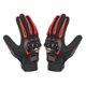 thumbnail image 5 of 2 uds guantes de cicleta/guante de ciclismo de pantalla táctil/guantes de montar guantes de carreras para conducir ciclismo bicicleta ATV montar L rojo, 5 of 8