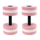 thumbnail image 2 of 2 mancuernas flotantes de espuma EVA para ejercicios de yoga, herramienta de fitness para hombres, mujeres y niños, color rosa, 2 of 15