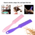 thumbnail image 4 of 2 Pcs Hair Razor Comb Scissor Hairdressing Trimmers Hair Shaving, 4 of 8