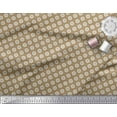 thumbnail image 3 of Soimoi Poly Georgette Fabric Check & Floral Artistic Printed Craft Fabric by the Yard 42 Inch Wide, 3 of 3