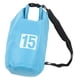 thumbnail image 1 of Bolsas Impermeables para Nadar Bolsa Seca Impermeable de 15 L Bolsa de Almacenamiento en Seco de PVC Plegable Portátil con Correa para el Hombro para Nadar Rafting Acampar ANGGREK  Otros, 1 of 8