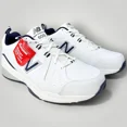 thumbnail image 2 of Size 12 - New Balance 608v5 White Navy, 2 of 6