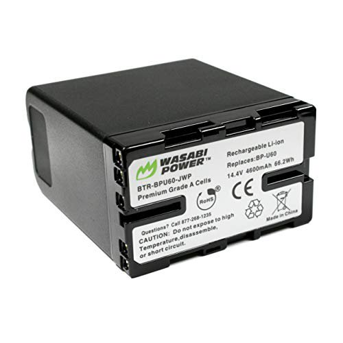 Wasabi Power Batterie pour Sony BP-U60 et Sony PMW-100, PMW-150, PMW-160, PMW-200, PMW-300, PMW-EX1, PMW-EX1R, PMW-EX3, PMW-EX160, PMW-EX260, PMW-EX280
