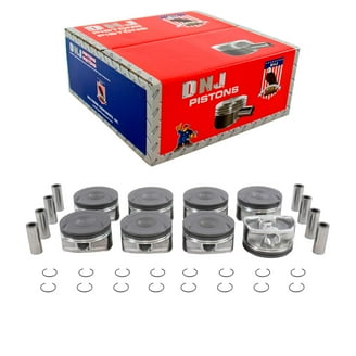 Set Of 8 Dish Top Pistons For 68-87 Ford 7.5L/460 V8 .060 Oversize 4.420in Bore - Enginetech