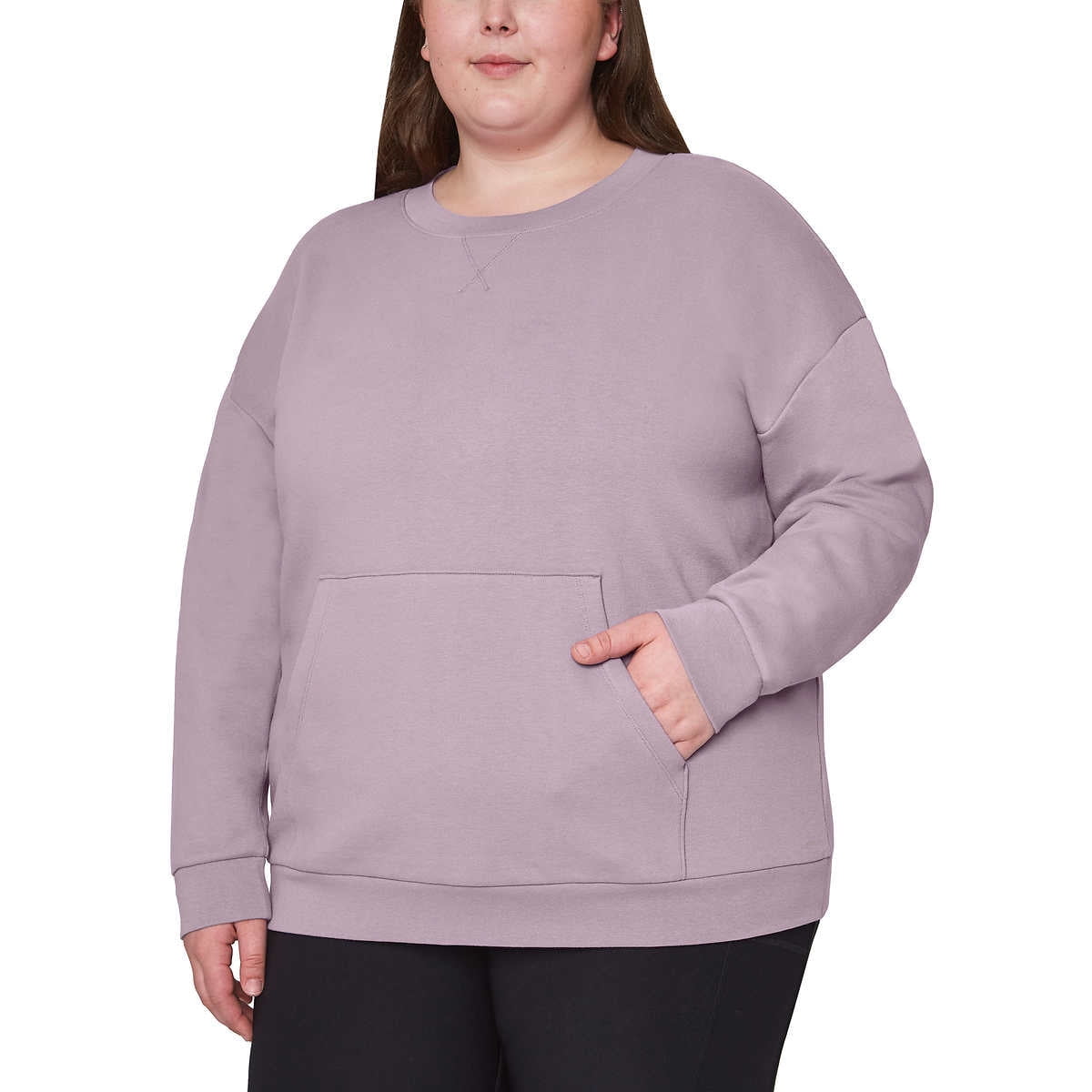 トップス willfully organdy docking sweat tops PLU07GD - 16oz. Garment Dye Plush Fleece Pullover Crewneck