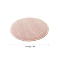 thumbnail image 3 of DcGZvy Chair Pads 35cm/13.78in Round Seat Cushion Kitchen Chair Cushions Non Slip Cute Chair Pad Solid Color Small Seat Pad Home Decor, 3 of 5