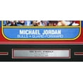 thumbnail image 5 of Michael Jordan Autographed Framed 1986 Fleer Rookie Card #57 Blow Up Poster Chicago Bulls UDA Holo #BAM307260, 5 of 5