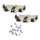 thumbnail image 2 of Portaequipajes de techo de coche genérico de 2 piezas, soporte de metal para almacenamiento de accesorios de coche, portaequipajes de techo para SUV, 2 of 8