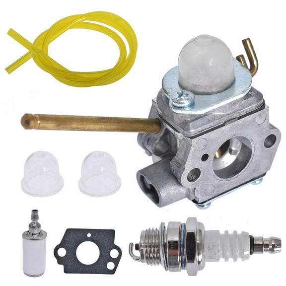 Carburetor 308028007 Fit for Homelite UT-08520 UT-08921 UT-08550 UT-08951 26CC Blower with Fuel Line Filter Spark Plug