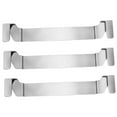 thumbnail image 4 of Milisten Barbecue Spatula Stand Stainless Steel Griddle Spatula Holder Silver 3pcs, 4 of 8