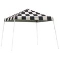 thumbnail image 1 of Sport Pop-Up Canopy, 12  x 12 , Slant Leg, Checkered Flag Cover with Storage Bag, 1 of 2