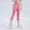 Pink, variant on Ovbmpzd Opaque Tight Women Black Tummy Control Footless Pantyhose Workout Capri Butt Lifting Leggings Tights for Women