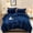 Blue, variant on 3 Piece Shaggy Duvet Cover Set, Luxury Ultra Soft Cozy Long Faux Fur (Twin, Dark Grey)
