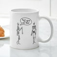 thumbnail image 3 of CafePress - Skeletons I've Got Your Back Mug - 11 oz Ceramic Mug - Novelty Coffee Tea Cup, 3 of 4
