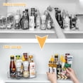 thumbnail image 4 of Willstar Cabinet Turntable Organizer Kitchen Spice Rack Holder Pantry Kitchen Cupboard Storage Tray Holder, 4 of 7