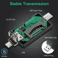 thumbnail image 4 of Langgg Card Reader Memory Adapter USB Splitter Computer Supplies High Efficiency Long-lasting Craftsmanship Household 2 in 1 USB 2.0, 4 of 9