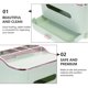 thumbnail image 5 of YSNOOWE Caja Organizadora Para Pañuelos Verde En PP Y Duradera Para Uso Doméstico En O Dormitorio, 5 of 6