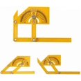 thumbnail image 5 of Woodworking Protractor Angle Finder Accurate Woodworking Measuring Tool 0 to 180 Outside Inside Angle Gauge Ruler, 5 of 5
