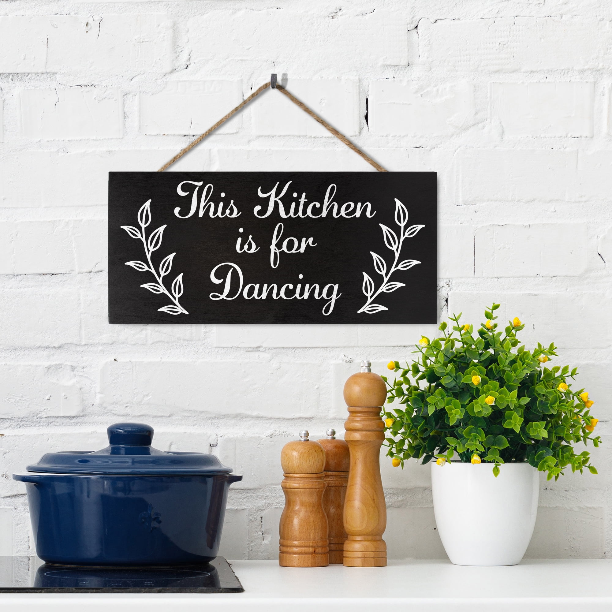 JennyGems Funny Kitchen Signs, Modern Farmhouse Kitchen Decorations, Alexa  Do the Dishes Hanging Wood Sign, Kitchen Decor, Funny Kitchen Plaque, Fun  Humorous Novelty Kitchen Wall Art 