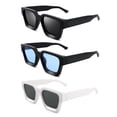 thumbnail image 1 of Gafas de sol Pro Acme Square Thick Frame UV400 para hombre y mujer, 1 of 6