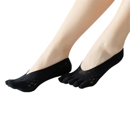 

Là Vestmon Women Toe Socks Thin Low Cut Full Five Finger No Show Liner Socks