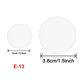 thumbnail image 5 of 1500 PCS Round Clear Seal Stickers (1.5 in Diameter), Transparent Envelope Mail Wafer Seal Self Adhesive Package Circle Label Dots with Perforation Li, 5 of 5