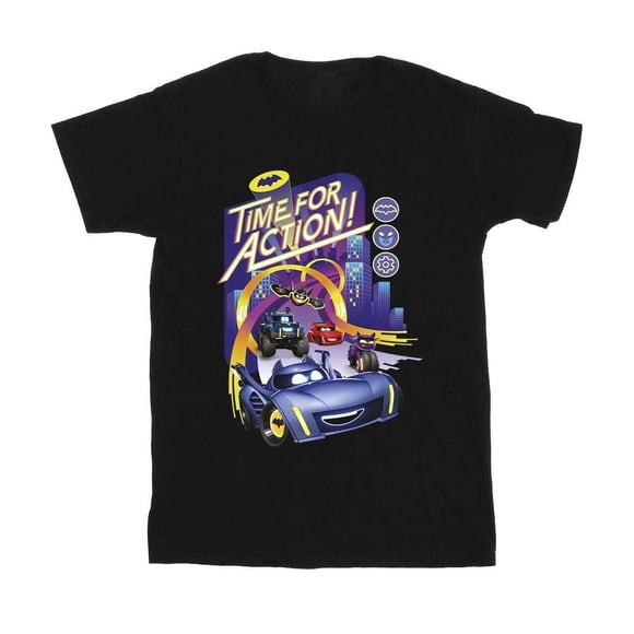 Batwheels Boys Time For Action Cotton T-Shirt
