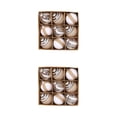 thumbnail image 1 of Justharion Christmas Ball Ornament Set Tree Trinket Collection For Festive Decorations ABS Christmas Decorations Christmas Hanging 5 2Set, 1 of 6