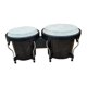 thumbnail image 1 of Juego de batería Bongo de percusión, bongó de 6'' y 7'', afinable, hecho a mano, portátil, música Negro, 1 of 9