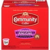 Community® Coffee Mardi Gras King Cake Coffee Single-Serve Cups 54 ct Box Compatible with Keurig 2.0 K-Cup Brewers