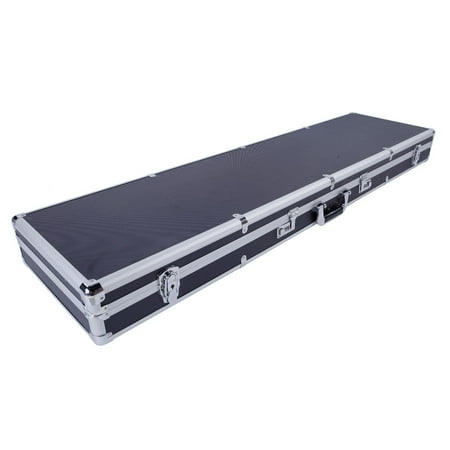 Hand Gun Lock Box Locking Gun Pistol Case Hard Storage Carry Case Rifle Gun Case Black